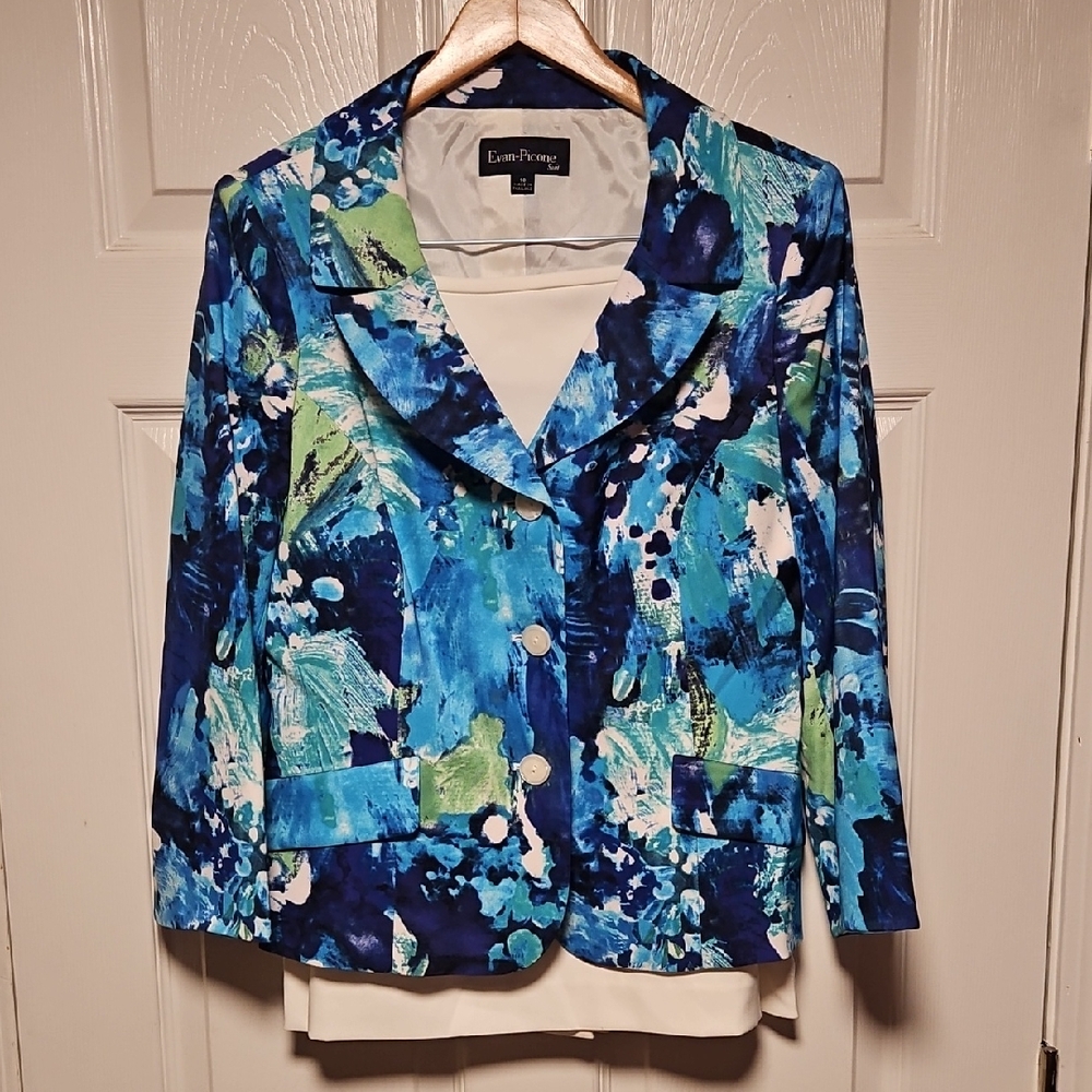 Evan Picone 2-Piece Skirt Suit